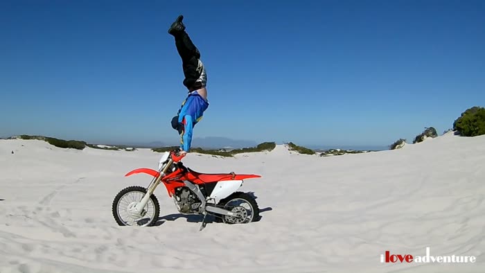 Off Road Enduro Motorbike Ride, Atlantis Dunes